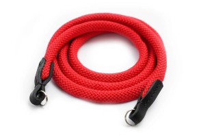 Camera cord strap red