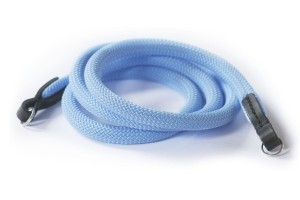 Camera cord strap blue
