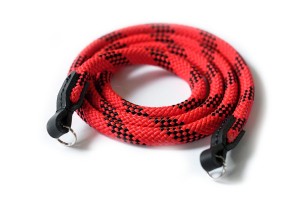 Camera cord strap red - black