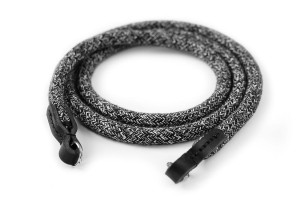 Camera cord strap black pattern 01