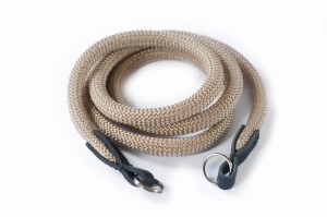 Camera cord strap beige