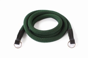Camera cord strap green